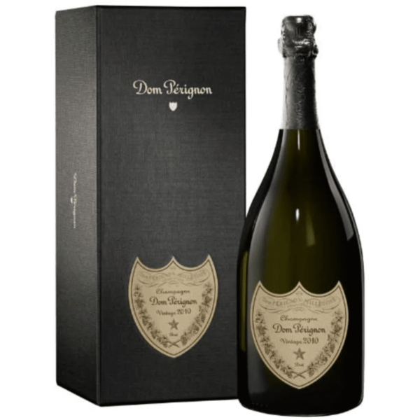 A picture of Dom Perignon Vintage 2010 wine that's available at CrispShop.com.ng
