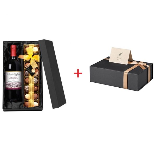 Gift Box (Wine + Chocolates) - Image 3